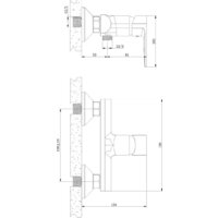 Смеситель Lauter Reef 21СК9678C с лейкой Relexa Fleur 21S00126 - Превью изображения №14 — Интернет-Магазин TECNO.BY