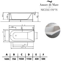 Amore di Mare Nicole 170x75 Image #4