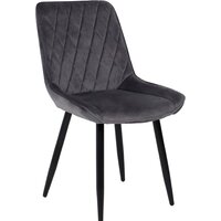 AksHome Nika 72321 (серый велюр HLR-21/черный)