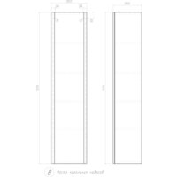 Vigo Шкаф-пенал Glem 350 навесной Image #6