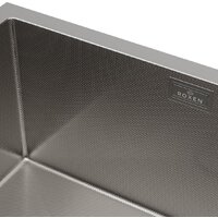 Кухонная мойка Roxen Uno 560210-54-GR сатин/текстурная (с ролл-матом и дозатором) - Превью изображения №14 — Интернет-Магазин TECNO.BY
