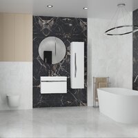 Lauter Тумба под умывальник Eva 69 (белый глянец, ручка из матовой стали) Image #3