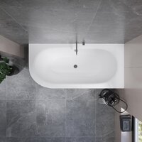 Lauter Bliss 150 P 21201052P (с ножками, лицевым экраном белого цвета и сифоном 21Y11020 хром) Image #10