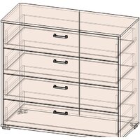 Интерлиния SC-4Ш (дуб золотой-белый платинум) Image #2