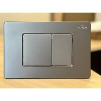 Унитаз подвесной Roxen Cube One Rimless 6 в 1 StounFix Dual Fresh 616329 (оружейная сталь/металл) - Превью изображения №15 — Интернет-Магазин TECNO.BY