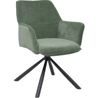 AksHome Graff поворотное (зеленый шенилл Ote Canna 355/черный)