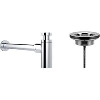 Wellsee Drainage System 182104005 (сифон, выпуск, хром)