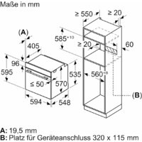 Электрический духовой шкаф Bosch Serie 2 HBA571BB4 - Превью изображения №5 — Интернет-Магазин TECNO.BY