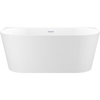 Wellsee Excellence Pro 170x75 28760301R (пристенная ванна белый глянец, экран, ножки, сифон-автомат хром)