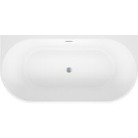Wellsee Excellence Pro 170x75 28760301R (пристенная ванна белый глянец, экран, ножки, сифон-автомат хром) Image #4