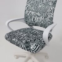 AksHome Ricci New white (ткань, черно-белая диор) Image #10