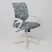 AksHome Ricci New white (ткань, черно-белая диор) Image #3