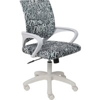 AksHome Ricci New white (ткань, черно-белая диор)