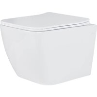 Roxen Cube Bidet One Rimless 6 в 1 StounFix Dual Fresh 508149 (кнопка: черный матовый) Image #5