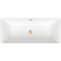 Wellsee DeSire 167,5x78 231502004 (отдельностоящая ванна белый глянец, экран, ножки, сифон-автомат золото) Image #4
