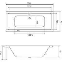 Lauter Oasis 190х90 21203090 (с ножками) Image #32