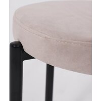 AksHome Pluto (темно-бежевый велюр HLR-09/черный) Image #3