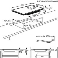 Варочная панель AEG IAE84881FB - Превью изображения №4 — Интернет-Магазин TECNO.BY