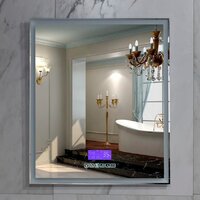 Пекам Зеркало Greta 80x90 greta-80x90MP (с подсветкой, с многофункциональной панелью, подогрев) Image #3