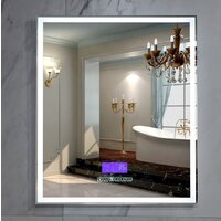 Пекам Зеркало Greta 80x90 greta-80x90MP (с подсветкой, с многофункциональной панелью, подогрев) Image #2
