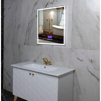 Пекам Зеркало Greta 80x90 greta-80x90MP (с подсветкой, с многофункциональной панелью, подогрев) Image #4