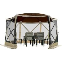 Wild Land Hub screen house 600 920003-0004-0024.SET (коричнево-бежевый, со стенками) Image #3