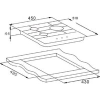 Варочная панель Weissgauff HG 451 BGH - Превью изображения №12 — Интернет-Магазин TECNO.BY