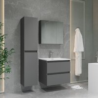 Lauter Шкаф-пенал Навесной Mia 30 (графит) Image #7