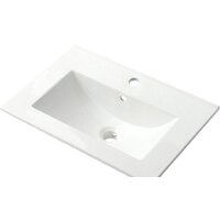 ЗОВ Тумба с умывальником Дион 70 D70LHO0M9003MKV5-OL70 (белый матовый/дуб) Image #3