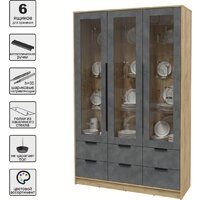 Интерлиния Концепт КТ-ШВ3 (бетон портленд/дуб золотой) Image #2