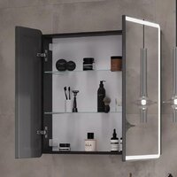  EQUIL Шкаф с зеркалом для ванной Eltoro LED 80 - Превью изображения №6 — Интернет-Магазин TECNO.BY