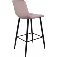 AksHome Stella (пыльная роза, велюр HLR25/черный) Image #4