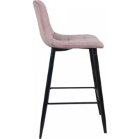 AksHome Stella (пыльная роза, велюр HLR25/черный) Image #3