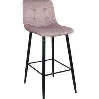 AksHome Stella (пыльная роза, велюр HLR25/черный)