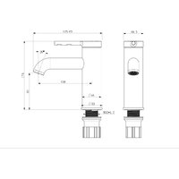 Смеситель Roxen Santi 50034017-BN - Превью изображения №4 — Интернет-Магазин TECNO.BY