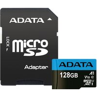 ADATA Premier AUSDX128GUICL10A1-RA1 microSDXC 128GB (с адаптером)