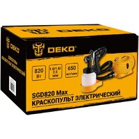 Краскораспылитель Deko SGD820 Max 085-1332 - Превью изображения №3 — Интернет-Магазин TECNO.BY