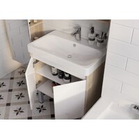 Акватон Тумба под умывальник Сканди Doors 70 1A278901SDB20 (белый/дуб верона) Image #8