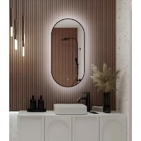 eMZe 43x88 LED.UV.43.88.CHE (черный с УФ-окантовкой и подсветкой)