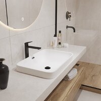 Lauter 21441B + клапан 21190W + сифон 21635W (белый матовый) Image #13