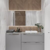 Lauter 21441B + клапан 21190W + сифон 21635W (белый матовый) Image #4