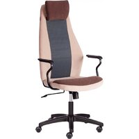 TetChair Aviator флок/ткань (коричневый/бежевый/серый)