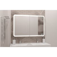 Континент Шкаф с зеркалом Avenue Led 120х80 Image #26