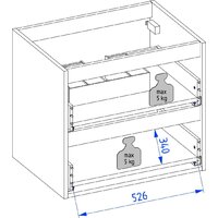 Lauter Тумба под умывальник Mia 60 (белый глянец) Image #16