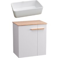 Lauter Тумба под умывальник Adri 59 + 21674A (белый глянец)