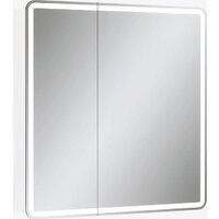 EQUIL Шкаф с зеркалом для ванной Soldi Led 80
