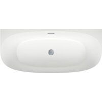 Wellsee Belle Spa 2.0 170x75 235804001 (пристенная ванна белый глянец, экран, каркас, сифон-автомат хром) Image #4
