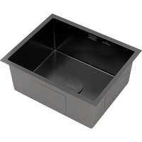 Кухонная мойка Roxen Uno 560210-54B-V графит/текстурная PVD покрытие (с ролл-матом и дозатором) - Превью изображения №10 — Интернет-Магазин TECNO.BY