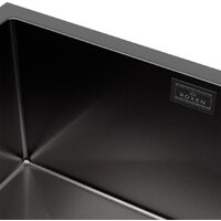 Кухонная мойка Roxen Uno 560210-54B-V графит/текстурная PVD покрытие (с ролл-матом и дозатором) - Превью изображения №15 — Интернет-Магазин TECNO.BY