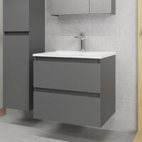 Lauter Тумба под умывальник Mia 60 (графит) Image #7